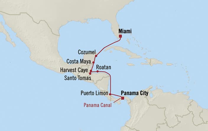 Panama Canal itin